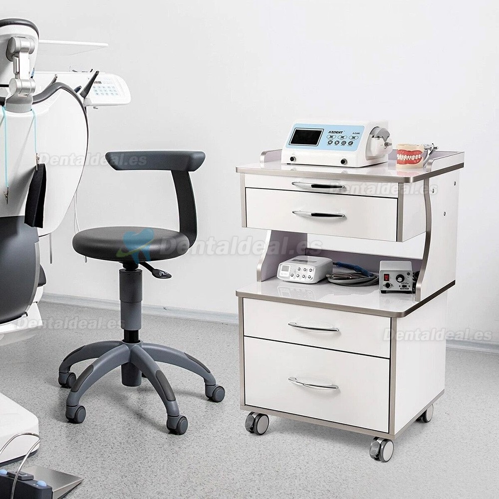 Dentech G15 Carro Dental para Instrumental con 3 Cajones